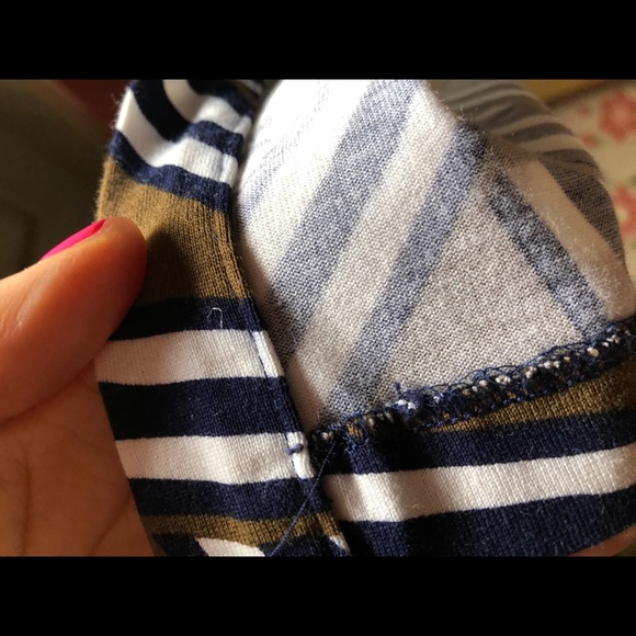 DVF Wrap dress - blue brown and white -NWOT - Picture 7 of 7